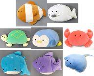 【中古】ぬいぐるみ 全8種仕掛ける もちふわおっきめぬいぐるみ 「つぶらな瞳の海洋博物館」