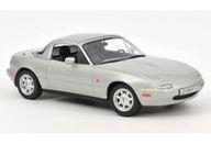 【中古】ミニカー 1/18 マツダ 読み込むはやりっ児 1989(しろがね色) [188023]