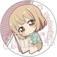 【中古】バッジ・ビンズ 大室撫子(スマホ) 「トレーディング缶バッジ 大室家 dear sisters/dear friends ぎゅぎゅっと」画像