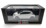 【中古】ミニカー 1/30 トヨタ GRヤリス(プラチナホワイトパールマイカ) カラーサンプル用ディスプレイモデル [089]