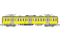 【中古】鉄道線路ひな型 1/150 西武701系(元601系) 黄色 2両仕掛ける [A6630]