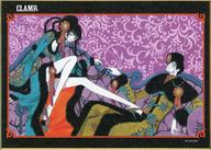 【中古】紙製品 壱原侑子＆四月一日君尋(7巻表紙) 「xxxHOLiC ミニ色紙コレクション」 CLAMP展グッズ画像