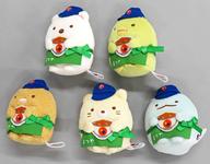 【中古】ぬいぐるみ 松屋オリジナルてのりぬいぐるみセット 「すみっコぐらし」 すみっコぐらしコラボキャンペーン当選品