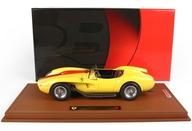 【中古】ミニカー 1/18 Ferrari 250 Testarossa 1957(イエロー×レッドライン) ケース無 [BBRC1855B1]
