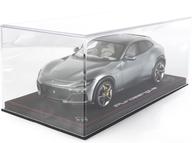 【新品】ミニカー 1/18 Ferrari Purosangue - Panoramic Roof Titanium Grey 容れもの付 [P18231AV]