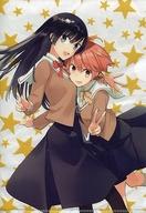 【中古】クリアファイル 小糸侑＆七海燈子 B5クリアファイル 「やがて君になる」 月刊コミック電撃大王 2018年11月号付録画像