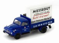 【中古】ミニカー 1/43 Borgward B1500 ピックアップトラック `Lloyd`(ブルー) [11003]