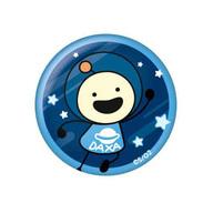 【中古】バッジ・ピンズ DAXAくん 缶バッジ2 「宇宙なんちゃら こてつくん」画像