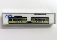 【中古】鉄道線路ひな形 1/160 Tram Car Dom触れちらかす 2両書き割り [K14634]