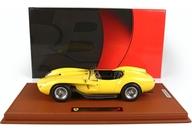 【中古】ミニカー 1/18 Ferrari 250 Testarossa 1957(黄色) 容れもの無 [BBRC1855B2]
