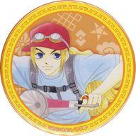 【中古】バッジ・ビンズ 月丘エディ 75mm缶バッジ 「くじ引き堂 Dr.リンにきいてみて! 連載25周年記念オンラインくじ」 D-14賞画像