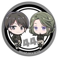 【中古】バッジ・ピンズ(キャラクター) まお＆ひとみ 「つうかあ 缶バッジ」画像
