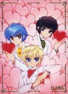 【中古】アニメ系トレカ/レア/CLAMP EXHIBITION CARD COLLECTION /45[レア]：集合(CLAMP学園探偵団)画像