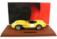 【中古】ミニカー 1/18 Ferrari 250 Testarossa 1957(黄色×緑であること向こう正面) 容れもの無 [BBRC1855B]
