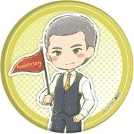 【中古】バッジ・ピンズ 花井梓 「おおきく振りかぶって 缶バッジ 08.グラフアートイラスト」画像