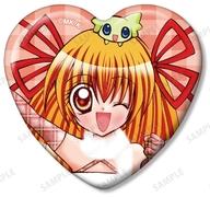 【中古】バッジ・ビンズ ニナ(C) 「まもって！ロリポップ トレーディングハート型缶バッジ」画像