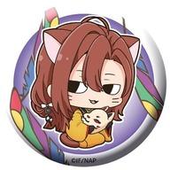 【中古】バッジ・ピンズ(キャラクター) 汀紫鶴 ネコメンズ缶バッジ 「ニル・アドミラリの天秤」画像