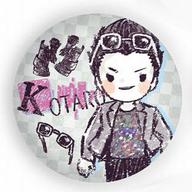 【中古】バッジ・ピンズ(キャラクター) 巴鼓太郎 「Caligula -カリギュラ- グラフアート 缶バッジ」画像