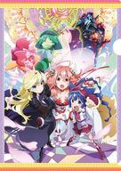 【中古】クリアファイル 集合(イエロー) A4クリアファイル 「装神少女まとい」画像