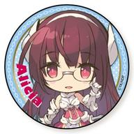 【中古】バッジ・ピンズ(キャラクター) アリシア・クリステラ BIG缶バッジ デフォルメVer. 「異世界魔王と召喚少女の奴隷魔術」画像