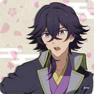 【中古】コースター(キャラクター) 山崎烝 ラバーマットコースター 「BAKUMATSU」画像