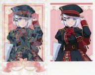 【中古】キャラカード シエスタ(軍ロリver.) 推しパシャ2枚セット 「推しくじ 探偵はもう、死んでいる。」 F-2賞画像
