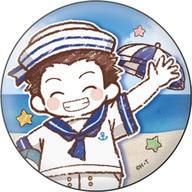 【中古】バッジ・ビンズ 柴山純平 「デジモンフロンティア POP UP CORNER eeo Store 池袋本店 缶バッジ マリンver.(グラフアートイラスト)」画像