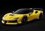 【新品】ミニカー 1/18 Ferrari SF90 XX Stradale Yellow Three Layer ケース付 [P18237FV]