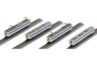 【新品】鉄道模型 Zゲージ 1/220 489系特急形電車 初期型「白山」白山色 4両増結セット [T031-2]