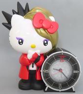 【中古】置き時計・掛け時計 yoshikitty(YOSHIKI) おしゃべり目覚まし時計 「YOSHIKI×ハローキティ」 yoshikitty Online Shop限定