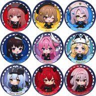 【中古】バッジ・ビンズ 全9種セット 「勝利の女神：NIKKE POP UP STORE 缶バッジ 01/駅員風衣装ver.(ミニキャライラスト)」