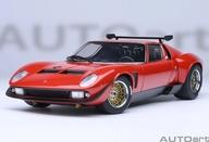 【中古】ミニカー 1/18 ランボルギーニ ミウラ SVR “イオタ” (レッド) 「オートアート・コンポジットモデルシリーズ」 [79171]