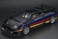 【新品】ミニカー 1/12 ブガッティ EB110 SS(黒いこと×ブルネイ色合い) [TOP12-42D]