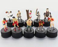【中古】ペットボトルキャップ<br> ノーマル彩色10種セット 「あしたのジョー・巨人の星 ジョー＆飛雄馬 ボトビッツ ボトルキャップ」