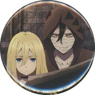 【中古】バッジ・ビンズ レイチェル＆ザック 缶バッジ 「Blu-ray/DVD 殺戮の天使」 アニメイト購入特典画像