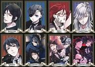 【中古】キャラカード 全8種セット 特典フォトカード 「黒執事Black Label ビターラビット CAFE AND SHOP」 ショップ会場限定 グッズ購入特典