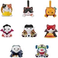 【中古】トレーディングフィギュア 全8種セット 「MEGA CAT PROJECT ワンピース ニャンピースニャーン! ルフィと頂上戦争編」
