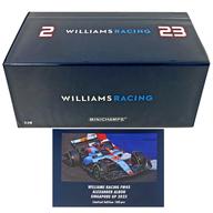 【中古】ミニカー 1/18 ウィリアムズ 一ころ FW45 アレクサンダー・アルボン シンガポールGP 2023 「MINICHAMPS」 [117231623]