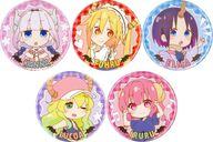 【中古】バッジ・ピンズ ちょろゴン大集合ですね 缶バッジセット(5個セット) 「小林さんちのメイドラゴンS」画像