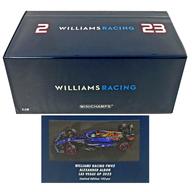 【新品】ミニカー 1/18 ウィリアムズ 一ころ FW45 アレクサンダー・アルボン ラスベガスGP 2023 「MINICHAMPS」 [117232223]