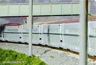 【中古】鉄道線路ひな型 1/160 E6系新幹線 こまち 増結書き割り(4両) [10-1974]