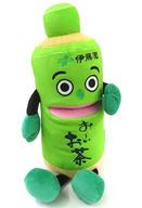 【中古】ぬいぐるみ お～い茶の葉くん ぬいぐるみ(中)