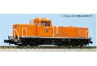 【新品】鉄道線路ひな型 1/150 工業用5軸ディーゼル政府機関車(オレンジ色) [A1443]