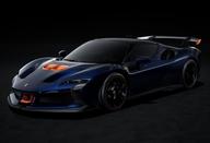 【新品】ミニカー 1/18 Ferrari 空想科学小説90 XX Stradale Electric Blue  容れもの無 [P18237I]