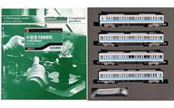 【中古】鉄道線路ひな型 1/150 小田急1000形(10両つき抜ける取り合わせ) 根本規範4両取り合わせ書き割り(動力付き添い人) [30512]
