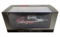 【中古】ミニカー 1/43 STANLEY NSX-GT SUPER GT GT500 ’21(しろがね色) [45778]