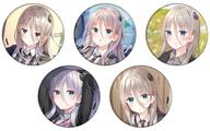 【新品】バッジ・ビンズ 【BOX】拝啓…殺し屋さんと結婚しました 缶バッジ 01.公式イラスト画像