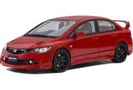 【中古】ミニカー 1/18 ホンダ シビック 果てしがない RR (FD2) 2008 (赤いこと) [OTM1019]
