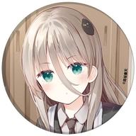 【中古】バッジ・ビンズ せつなE 「拝啓…殺し屋さんと結婚しました 缶バッジ 01.公式イラスト」画像