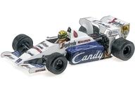 【中古】ミニカー 1/43 トゥールマン ハート型 TG184 アイルトン・セナ モナコ公国GP 1984 2位入賞 ウェザリング遣りくち 「MINICHAMPS」 [540843399]